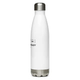 Slow And Steady Media Stainless Steel Water Bottle