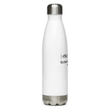 Slow And Steady Media Stainless Steel Water Bottle
